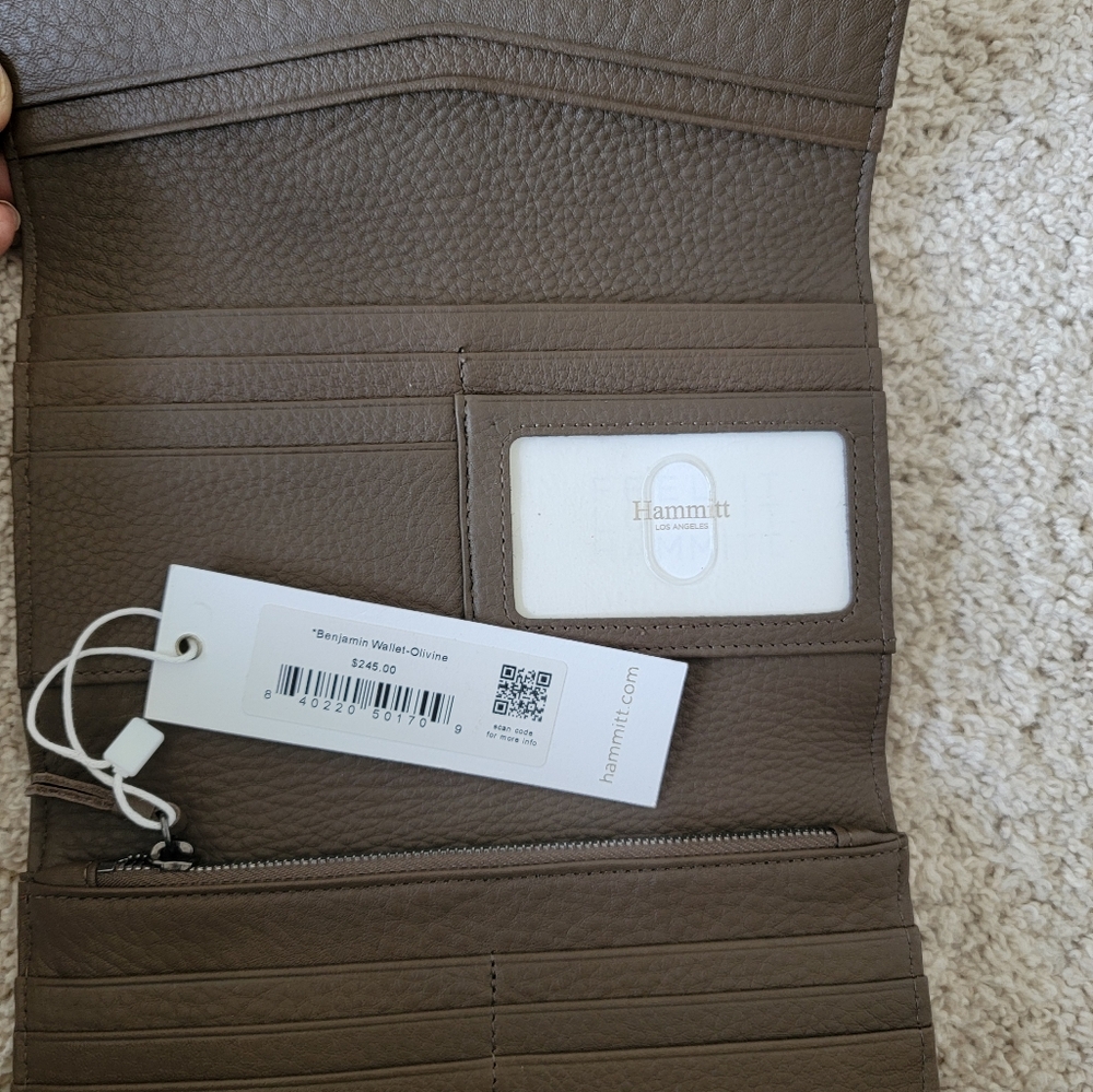 Hammitt Benjamin Wallet -Brand New